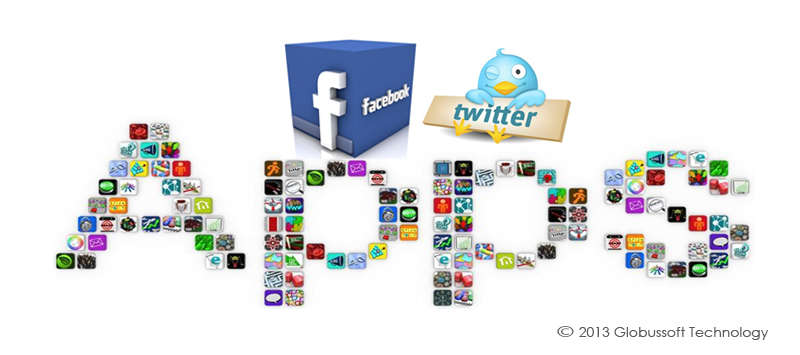 FB & Twitter apps – consult Globussoft to know what applications fit your purpose