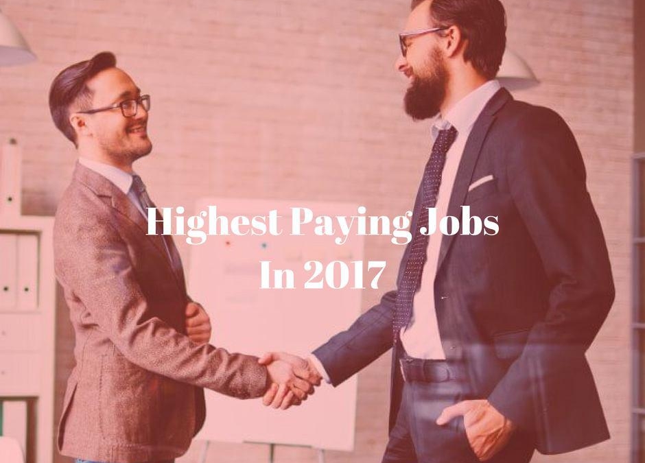 5 Best Paying Tech Careers for 2017
