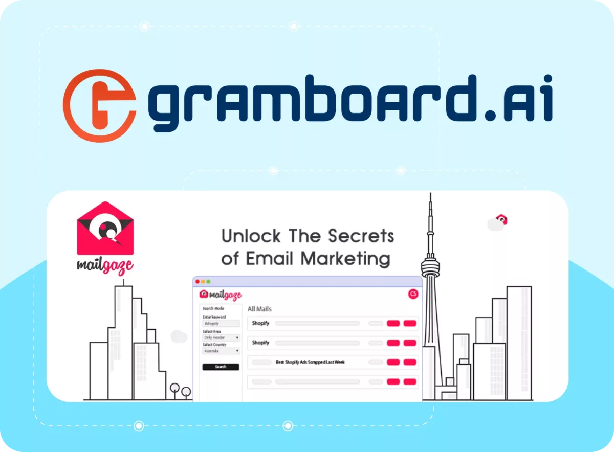 Mailgaze and Gramboard milestone