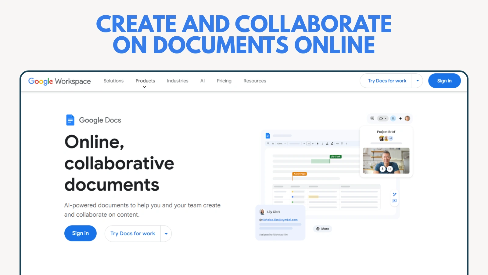Online Document Collaboration document-collaboration-tools