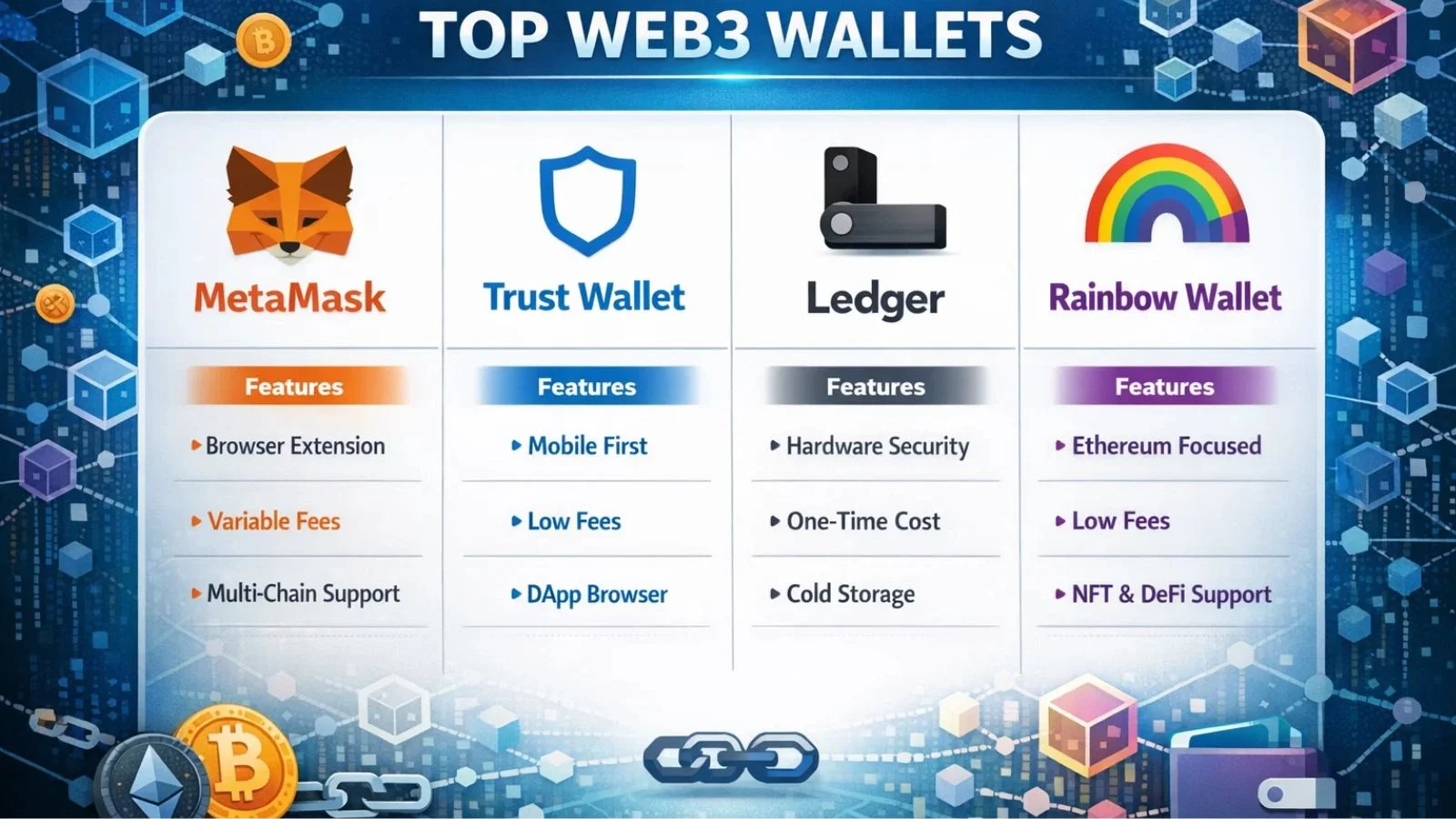 top-web3-wallet-comparison