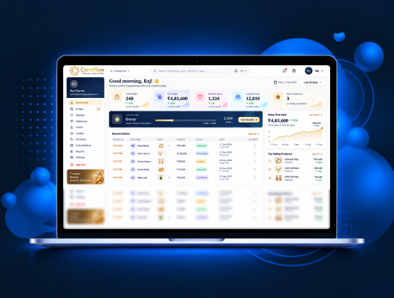 CaratFlow product interface