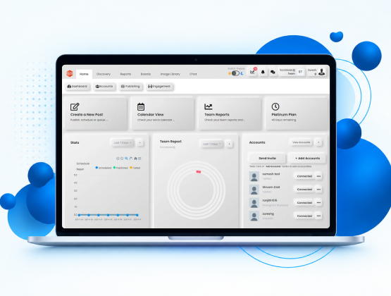 Socioboard product interface